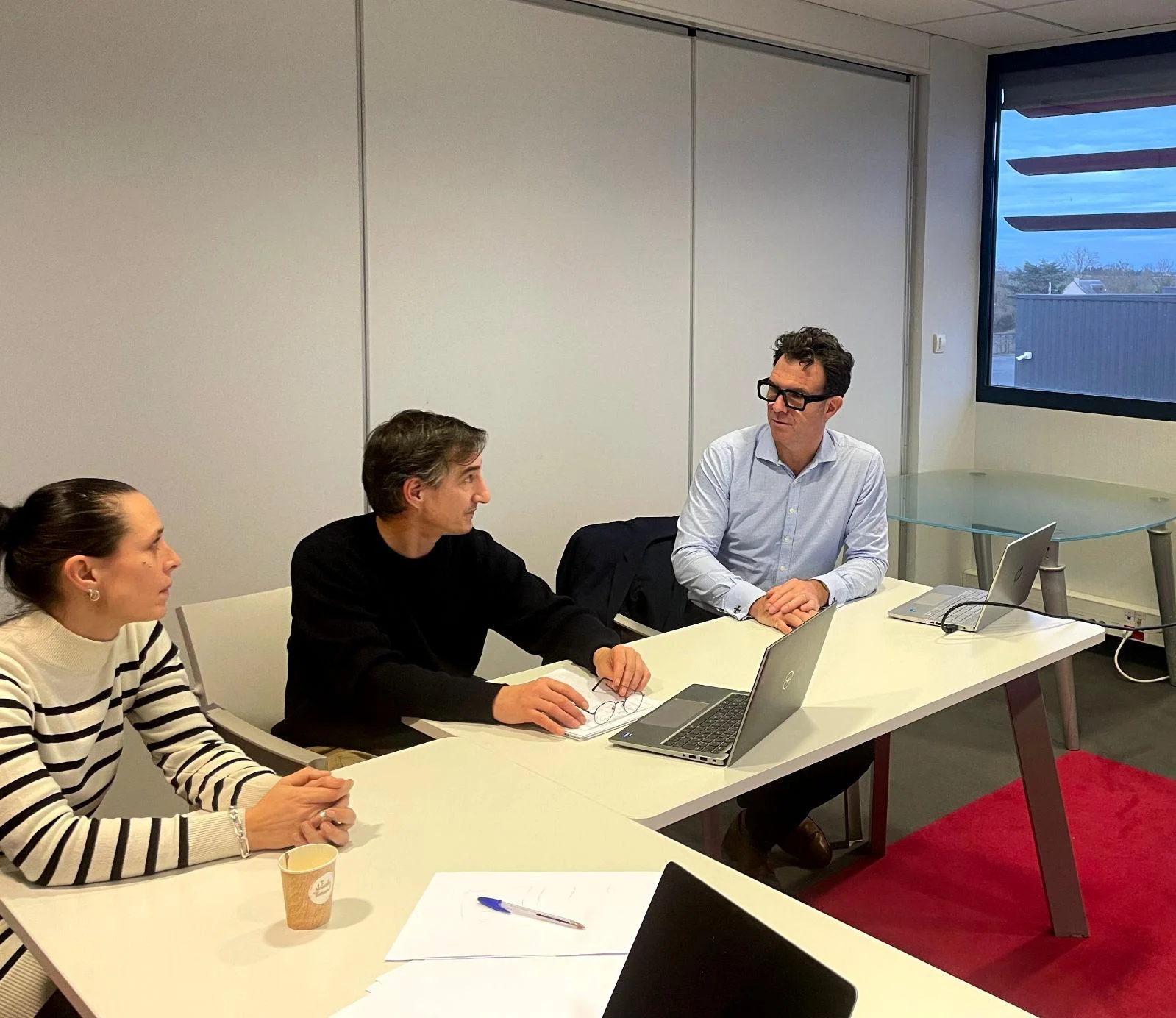 Des entrepreneurs réunis lors d’une journée V BOOST